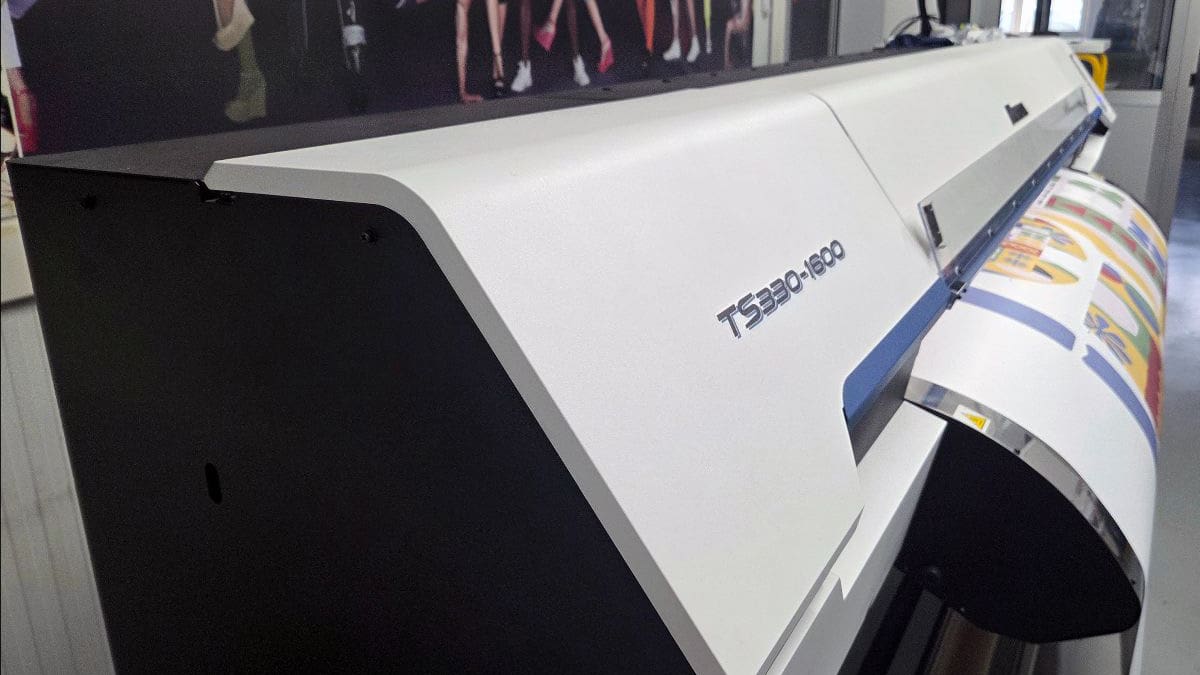 Mimaki new textile printer