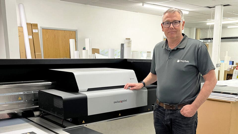 swissQprint Kudu installed in UK factory