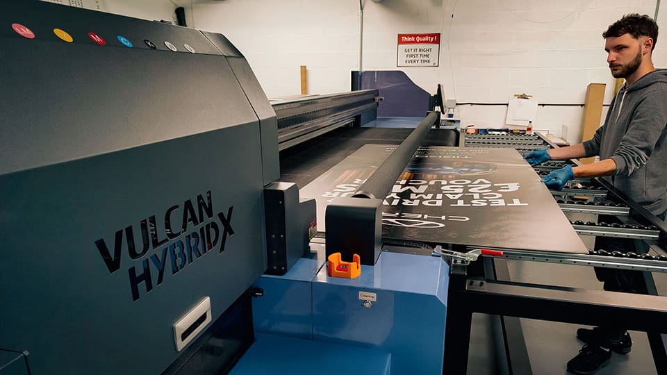 Colorjet from QPS transforms Zellem Branding