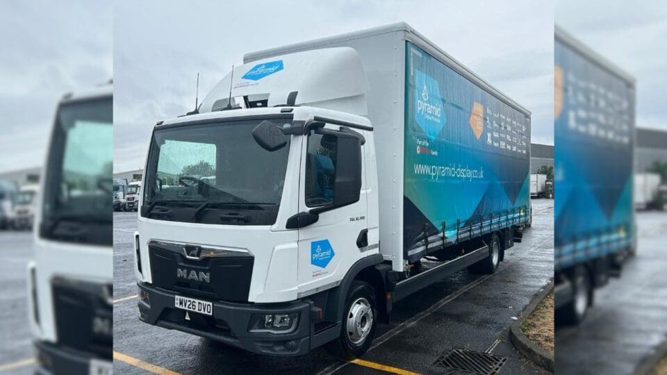 Pyramid Display Materials new fleet