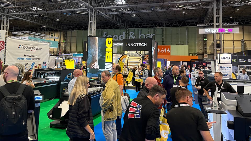 The Print Show The Sign Show 2026 visitor numbers